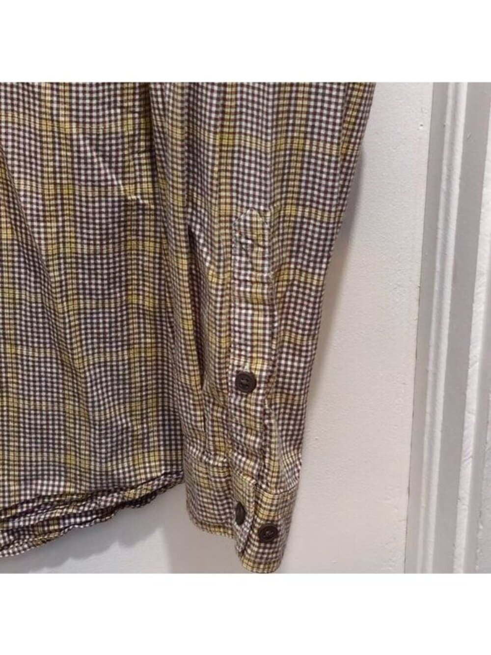 Columbia Men's Plaid Long Sleeve Shirt | Size L | Rugged Comfort Meets Everyday - Picture 8 of 13
